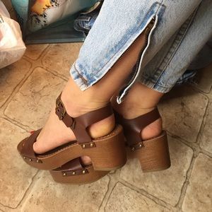Clog style sandals